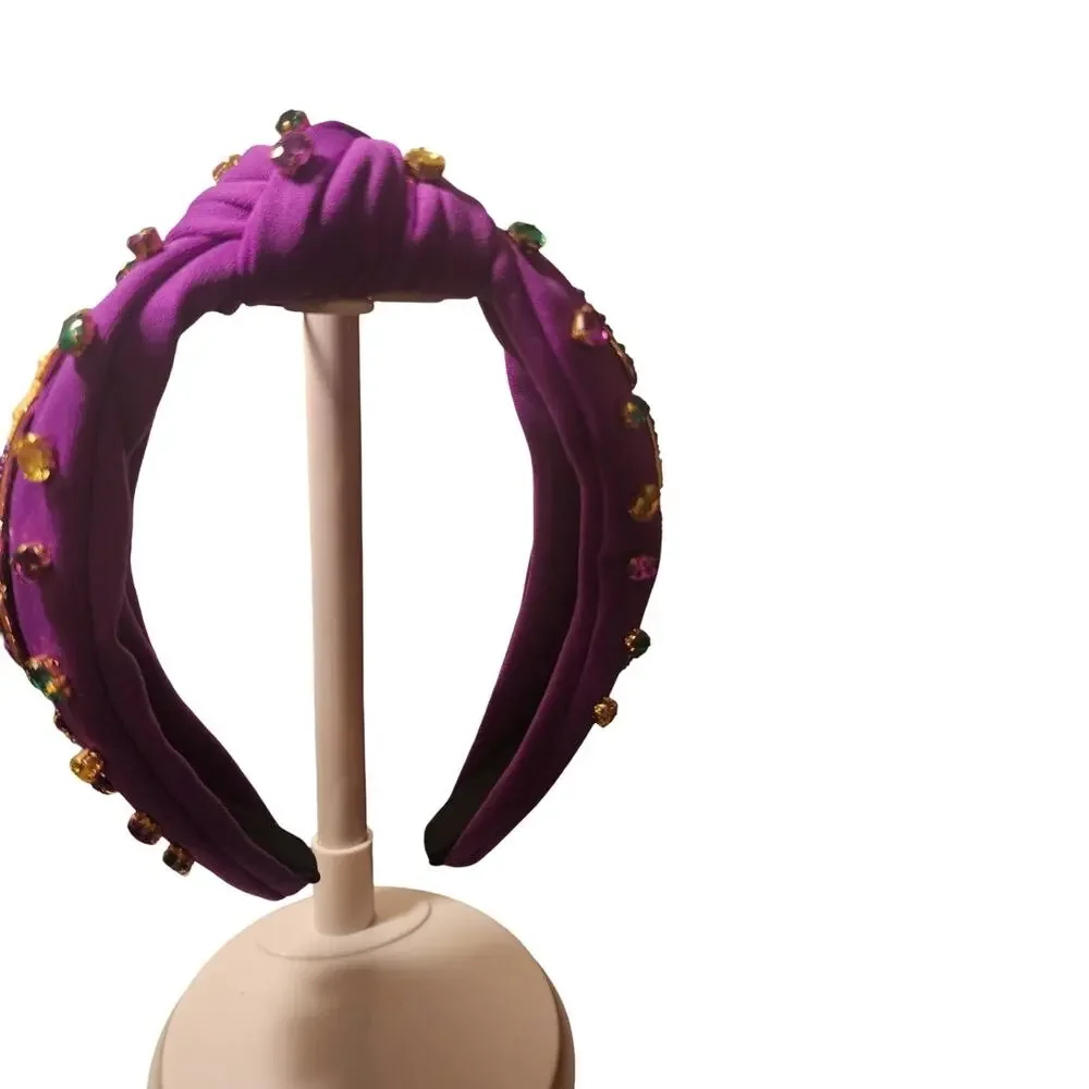 Mardi Gras Purple Knotted 
